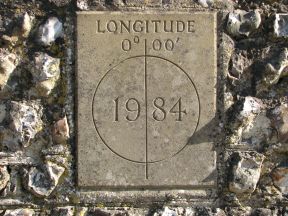 Greenwich Meridian Marker; England; East Sussex; Iford
